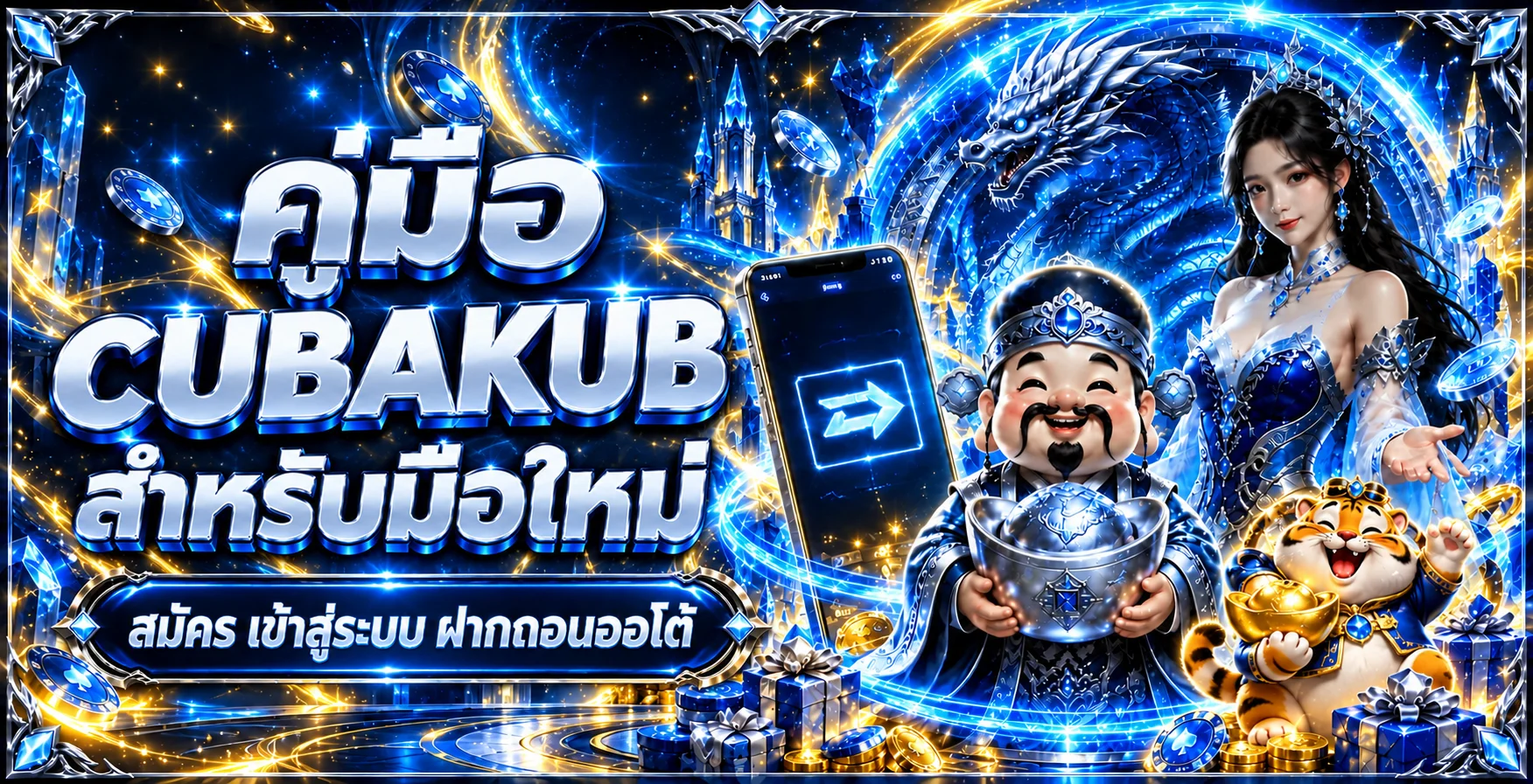 CUBAKUB คู่มือมือใหม่ สมัคร เข้าสู่ระบบ ฝากถอน